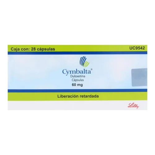 Comprar Cymbalta 60 Mg Con 28 CÁPsulas