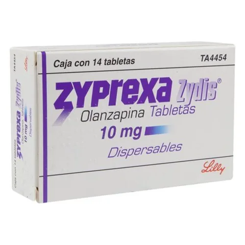 Comprar Zyprexa Zydis 10 Mg Con 14 Tabletas Dispersables