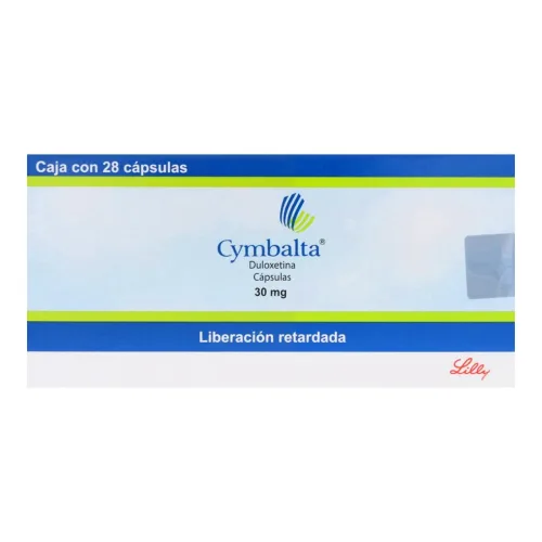 Comprar Cymbalta 30 Mg Con 28 Cápsulas