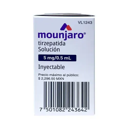 Mounjaro 5 Mg / 0.5 Ml Con 1 Frasco