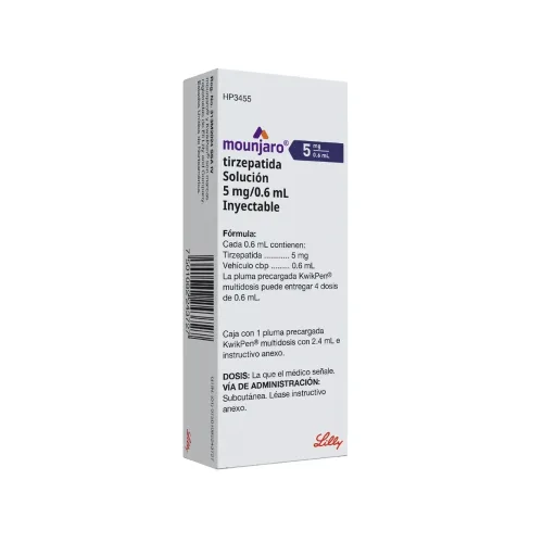 Mounjaro Kwikpen 5 Mg/0.6 Ml Con 3 Ml