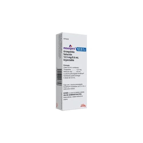 Mounjaro Kwikpen 12.5 Mg/0.6 Ml Con 3 Ml
