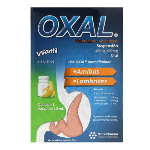 Oxal Infantil 100/400 Mg Suspensión 10 Ml