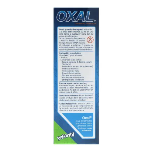 Oxal Infantil 100/400 Mg Suspensión 10 Ml