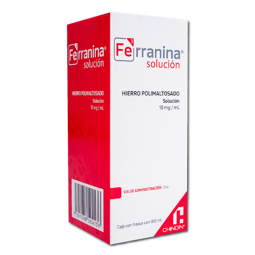 Ferranina Solución Con 100 Ml