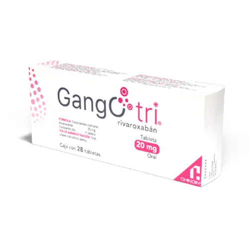 Gangotri Rivaroxabán 20Mg Con 28 Tabletas Gangotri Rivaroxabán 20Mg Con 28 Tabletas