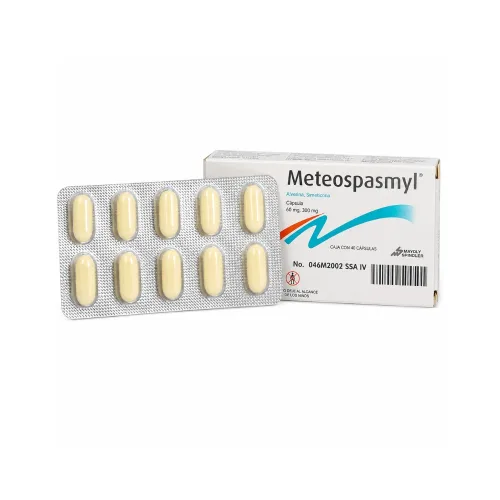 Meteospasmyl 60/300 Mg Con 40 Cápsulas