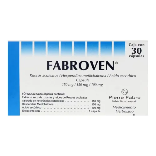 Comprar Fabroven 150/150/100 Mg Con 30 Cápsulas