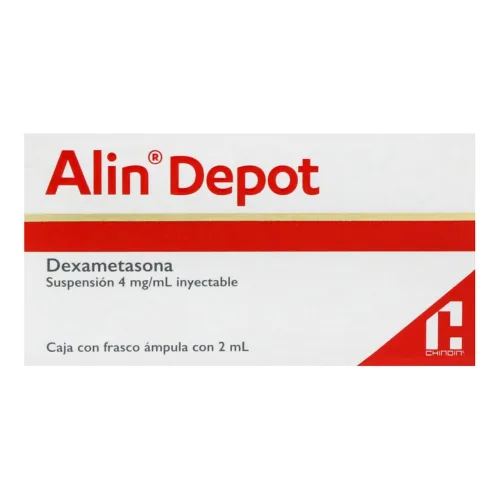 Alin Depot 4 Mg Suspensión Inyectable Frasco Con Ámpula