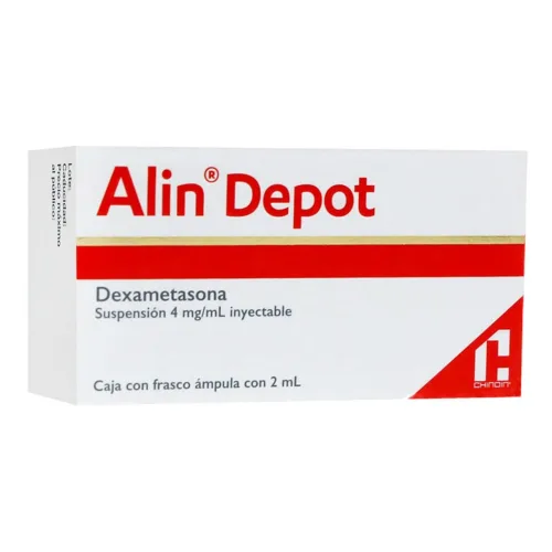 Alin Depot 4 Mg Suspensión Inyectable Frasco Con Ámpula