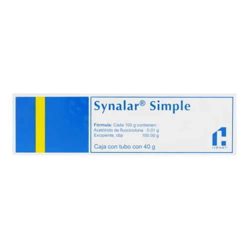 Comprar Synalar Simple 0.01% Con 40 G De Crema