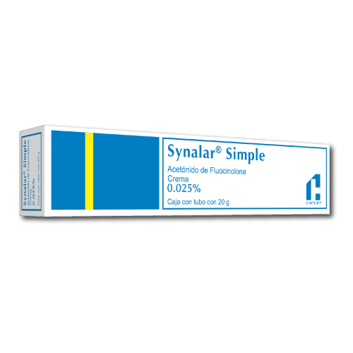 Synalar Simple 0.025 % Con 20 G De Crema