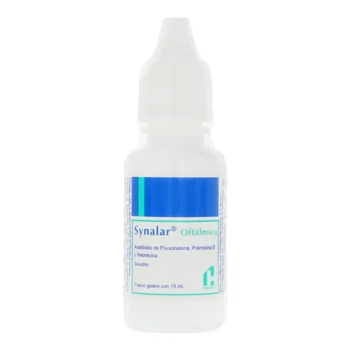 Comprar Synalar Oftálmico 0.15 Mg/10 000 Ui/3.5 Mg Con 15 Ml De Solución