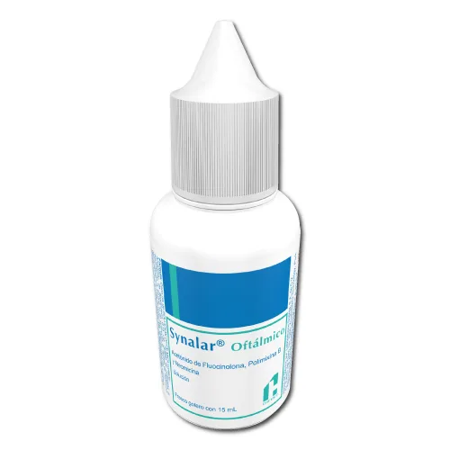 Synalar Oftálmico 0.15 Mg/10 000 Ui/3.5 Mg Con 15 Ml De Solución