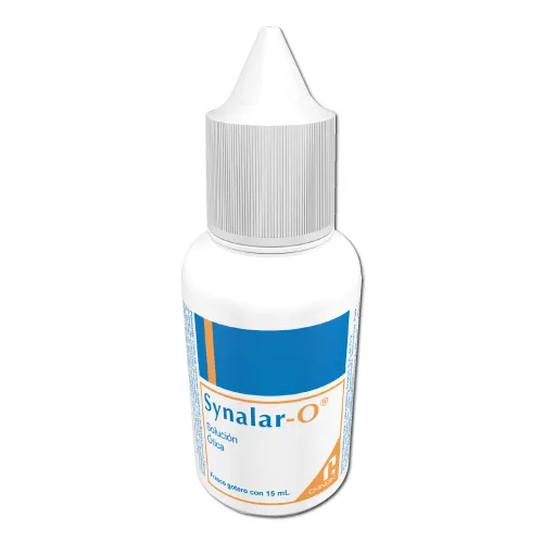 Synalar-O 0.250 Mg/10000 U/3.5/20 Mg Con 15 Ml De Solución