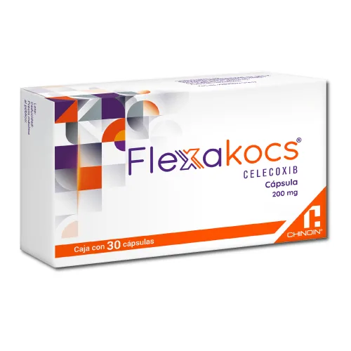 Flexakocs Celecoxib 200 Mg Con 30 Cápsulas