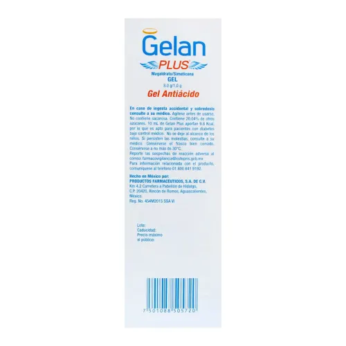 Gelan Plus 8/1 G Gel Con 250 Ml