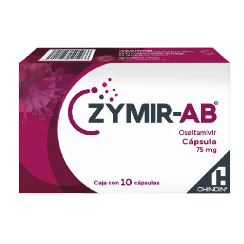Zymir Ab Oseltamivir 75 Mg Con 10 Cápsulas