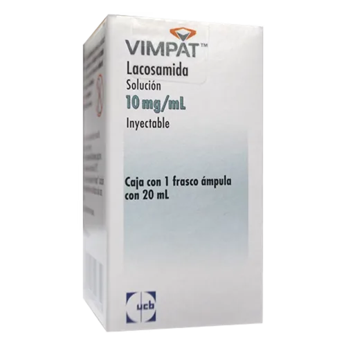 Comprar Vimpat 10 Mg Solución Inyectable Con 1 Frasco Ámpula