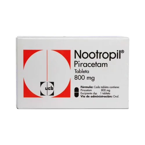 Nootropil 800 Mg Con 30 Tabletas