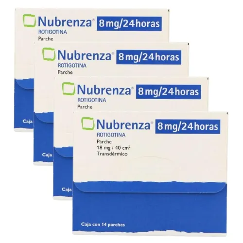 Comprar Nubrenza 8 Mg Con 14 Parches Pack Con 3+1 Gratis