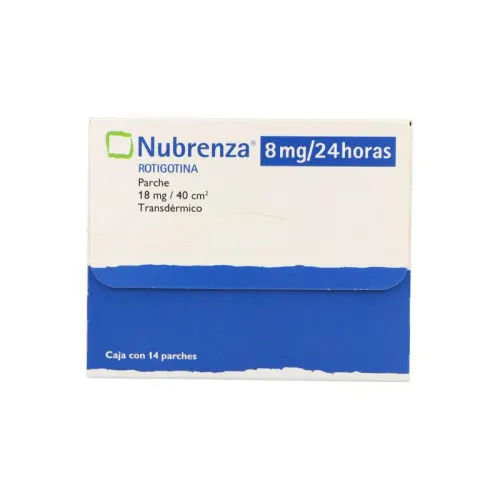 Comprar Nubrenza 8 Mg Con 14 Parches