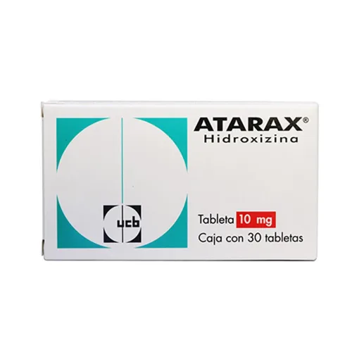 Comprar Atarax 10 Mg Con 30 Tabletas