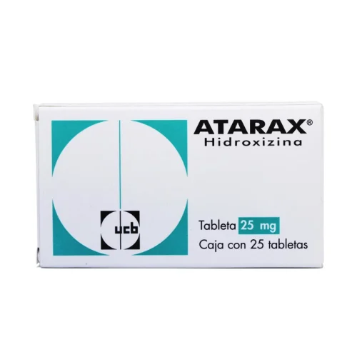 Atarax 25 Mg Con 25 Tabletas