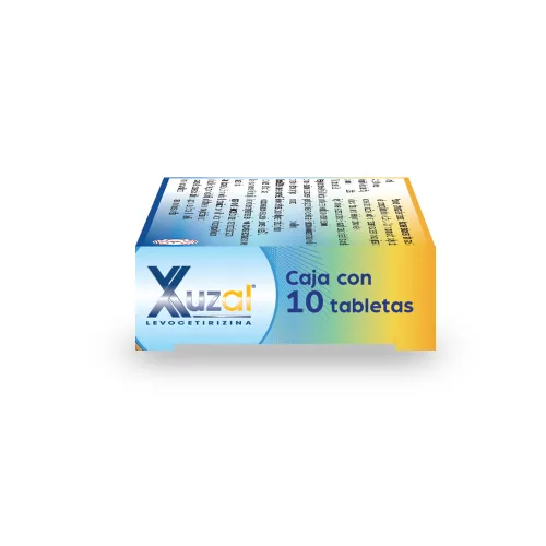 Comprar Xuzal 5 Mg Con 10 Tabletas