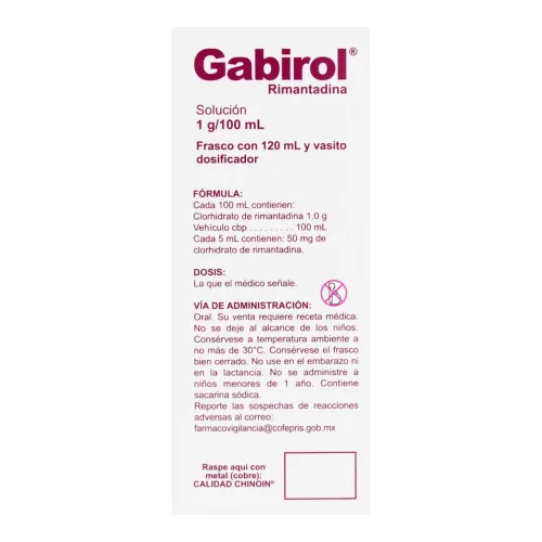 Comprar Gabirol 1 G Con 120 Ml De Solución