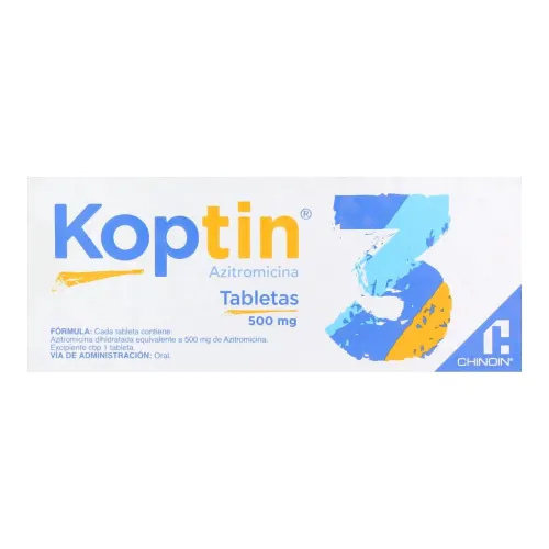 Comprar Koptin 500 Mg Con 3 Tabletas