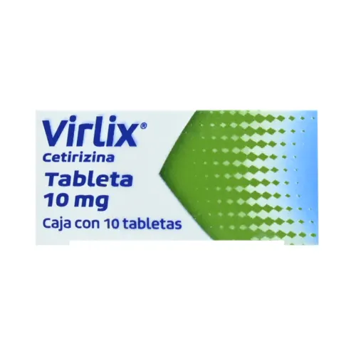 Virlix 10 Mg Con 10 Tabletas