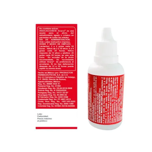 Anara 7.5 Mg Solución Gotas 20 Ml