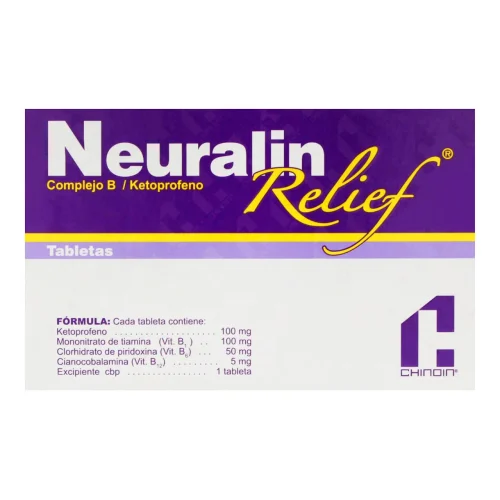 Comprar Neuralin Relief 100/100/50/5 Mg Con 20 Tabletas