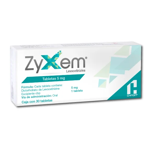 Zyxem 5 Mg Con 30 Tabletas