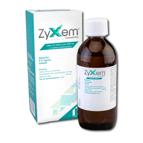 Zyxem 0.5 Mg Solución Infantil Con 200 Ml