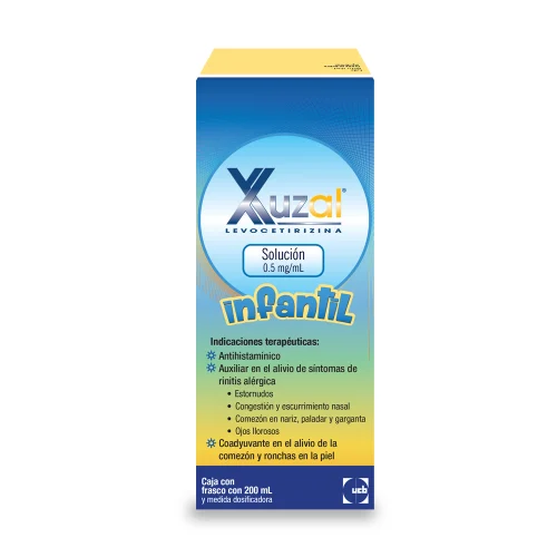 Xuzal 0.5 Mg Solución Infantil Con 200 Ml