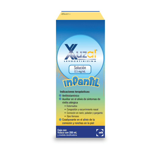 Comprar Xuzal 0.5 Mg Solución Infantil Con 200 Ml