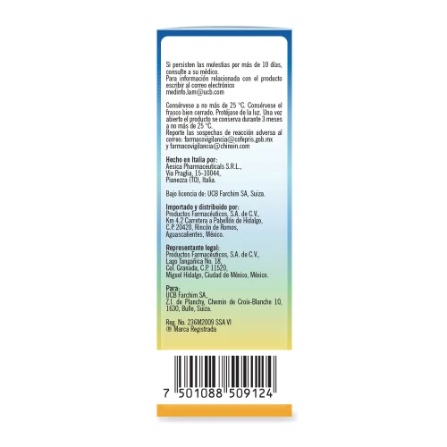 Xuzal 5 Mg Con 20 Ml De Solución