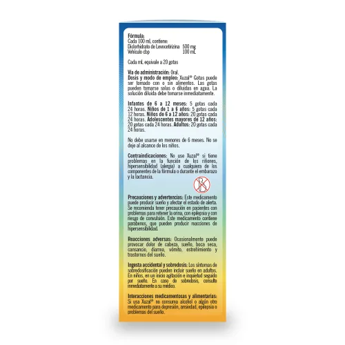 Xuzal 5 Mg Con 20 Ml De Solución