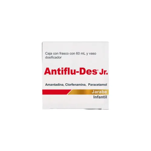 Antiflu-Des Jr. 0.5/0.02/3 G Con 60 Ml De Jarabe