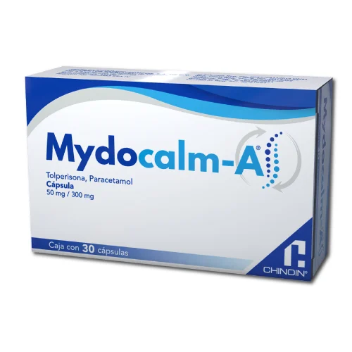 Mydocalm-A 50/300 Mg Con 30 Cápsulas