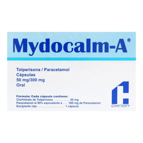 Comprar Mydocalm-A 50/300 Mg Con 30 Cápsulas