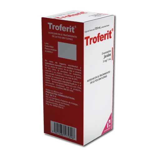 Troferit 3 Mg Jarabe 120 Ml