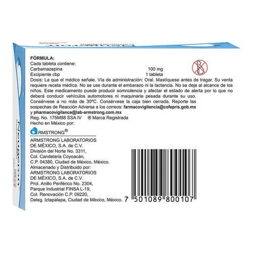 Neugeron 100 Mg Con 40 Tabletas Masticables