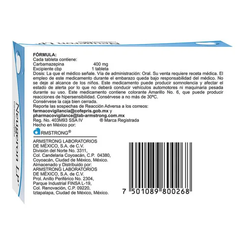Neugeron Lp 400 Mg Con 10 Tabletas