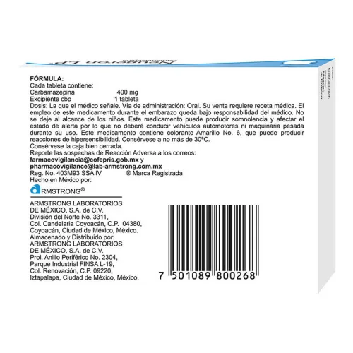 Neugeron Lp 400 Mg Con 10 Tabletas