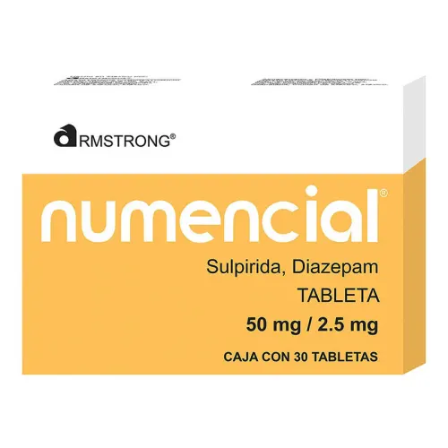 Comprar Numencial 50/2.5 Mg Con 30 Tabletas