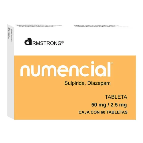 Comprar Numencial 50/2.5 Mg Con 60 Tabletas