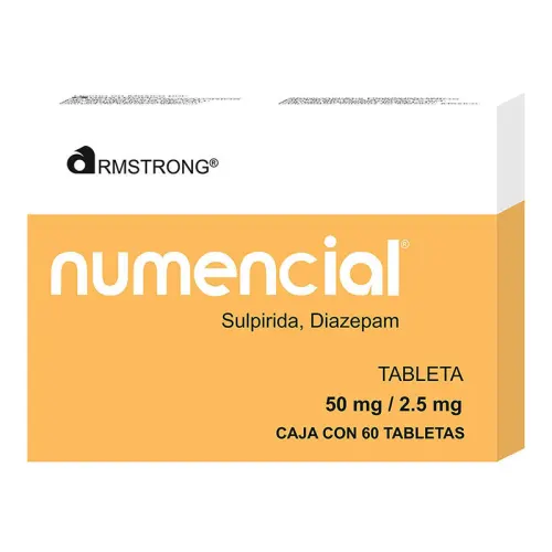 Comprar Numencial 50/2.5 Mg Con 60 Tabletas